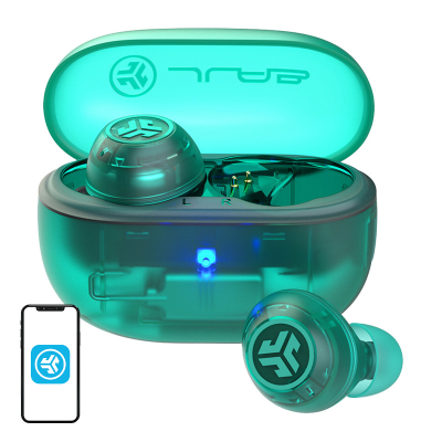  Jlab Go Pop ANC TWS Wireless Headphones (Green Transparent)