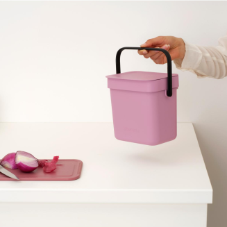 Kosz do segregowania Brabantia Sort&Go 3l Lilac Pink - 5