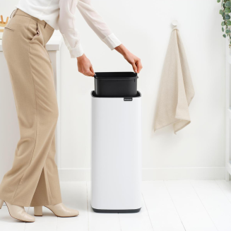 Kosz Brabantia Bo Touch Bin 30l White - 9