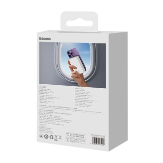 Powerbank magnetyczny Baseus Magnetic Mini 20000mAh, USB-C 20W MagSafe (biały) - 8