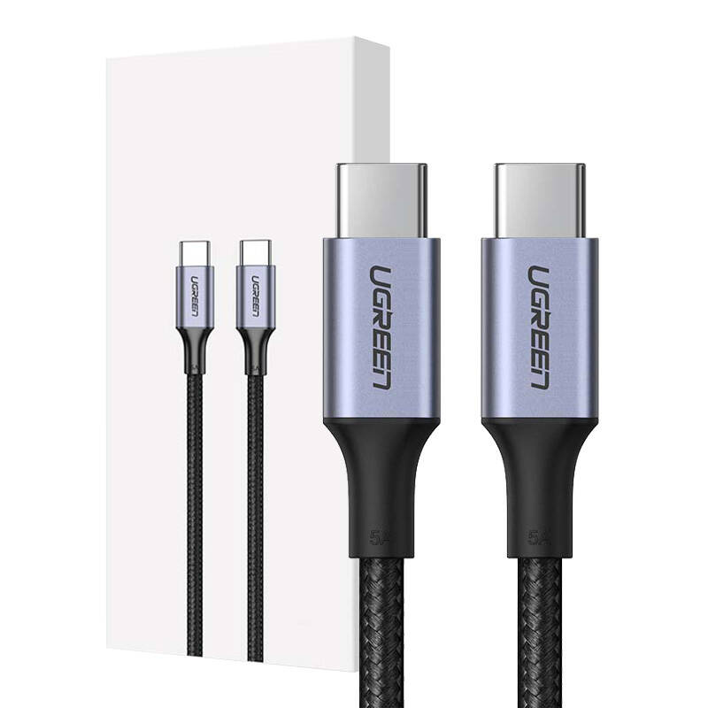 Kabel UGREEN US316 USB-C-USB-C 2m 100W (czarny)