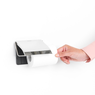Wieszak na papier toaletowy Brabantia ReNew Brilliant Steel - 8