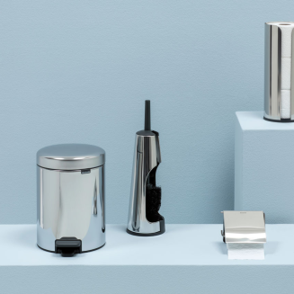 Wieszak na papier toaletowy Brabantia ReNew Brilliant Steel - 11