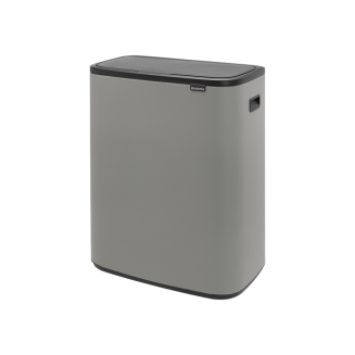 Kosz Brabantia Bo Touch Bin 2x30l mineralny szary - 2