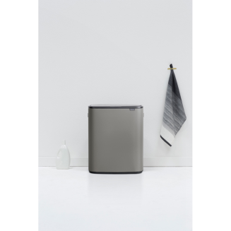 Kosz Brabantia Bo Touch Bin 2x30l mineralny szary - 13