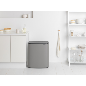 Kosz Brabantia Bo Touch Bin 2x30l mineralny szary - 10