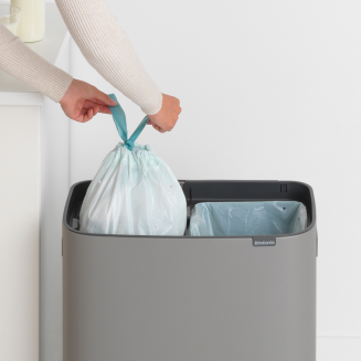 Kosz Brabantia Bo Touch Bin 2x30l mineralny szary - 5
