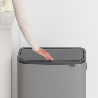 Kosz Brabantia Bo Touch Bin 2x30l mineralny szary - 7