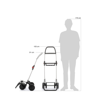 Wózek zakupowy Rolser I-Max MF 4L Sea Coast - 16