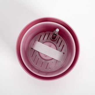 PLASTIA TOLITA Donica samonawadniająca okrągła 16 cm różowy - 5