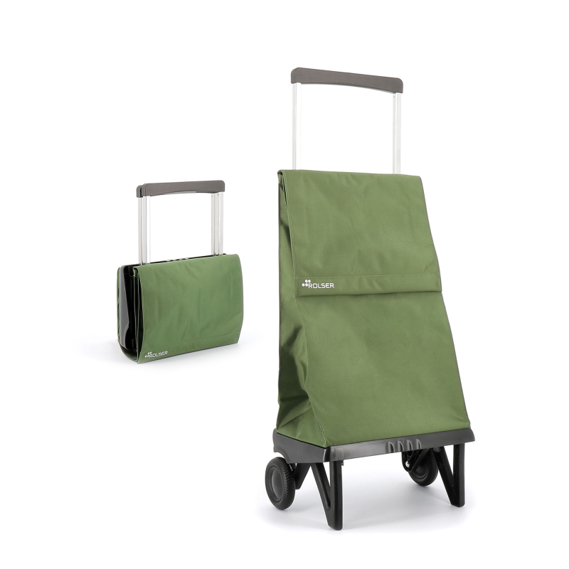 Wózek zakupowy Rolser Plegamatic Original MF Kaki