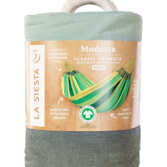 Hamak La Siesta Modesta Organic Olive Double - 7