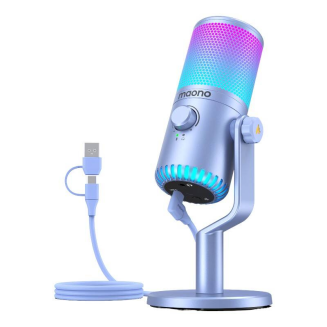 Mikrofon Maono DM30RGB (fioletowy) - 2