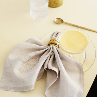 Serweta Lapuan Kankurit Kielo linen 48x48 cm - 2