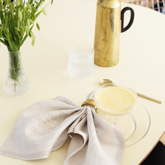 Serweta Lapuan Kankurit Kielo linen 48x48 cm - 3