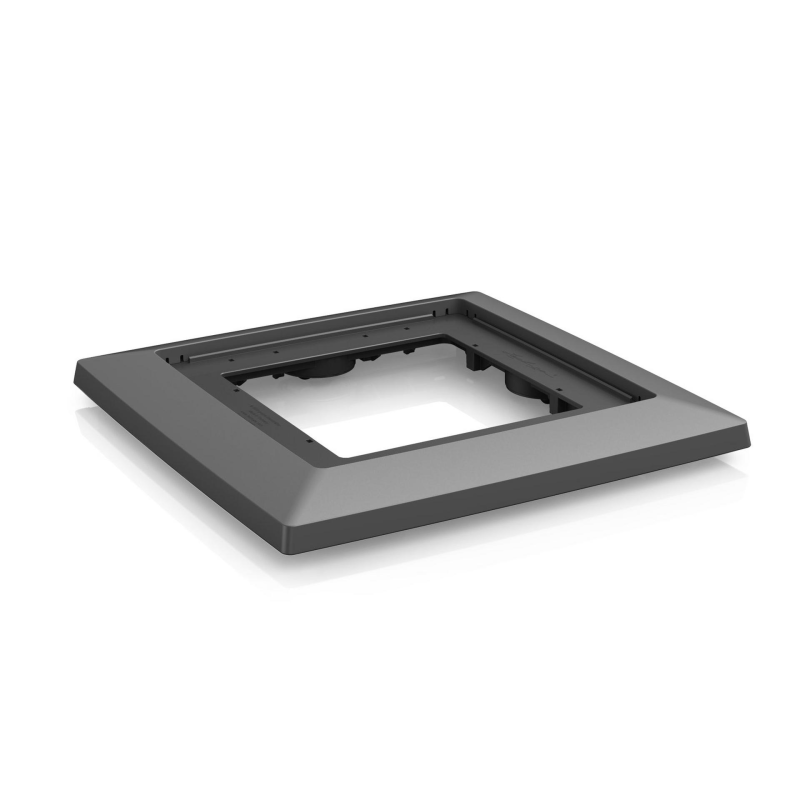  Base for Lechuza Cubico 40 flower pots, anthracite metallic