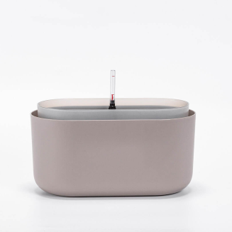 PLASTIA TOLITA Donica samonawadniająca prostokątna 31x16 cm jasnoszary - 3