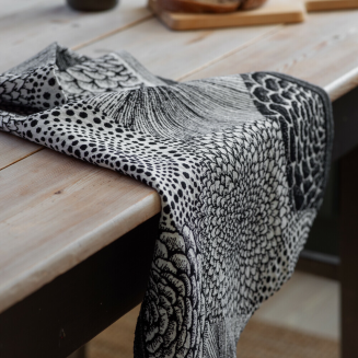 Ścierka Lapuan Kankurit Ruut black 48x70 cm | SZYBKA WYSYŁKA 24H - 2