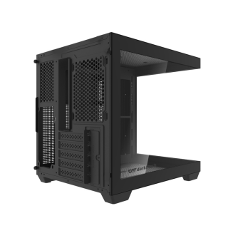  DARKFLASH C275P Fanless Computer Case (Black) - 2