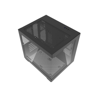  DARKFLASH C275P Fanless Computer Case (Black) - 6
