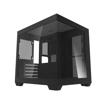  DARKFLASH C275P Fanless Computer Case (Black)