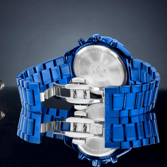 Zegarek Męski Giewont Chronograph Sapphire Niebieski GW7290-B5 - 6