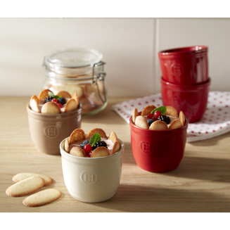  Set of two Emile Henry N°8 ramekin baking bowls - 4