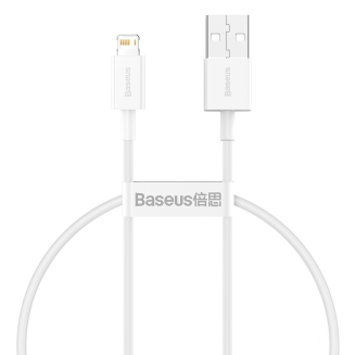 Kabel BASEUS Superior USB-A-Lightning 0.25m (biały) - 2