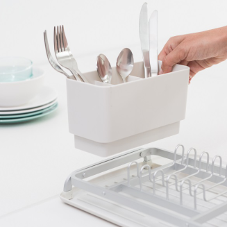 Ociekacz do naczyń Brabantia 46x20 cm jasnoszary - 5