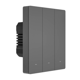  SONOFF M5-3C-80 Wi-Fi Wall Switch 3-Channel (Graphite) - 4