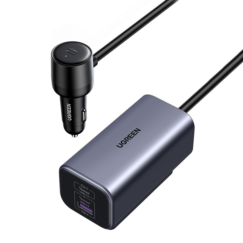 Ładowarka samochodowa UGREEN EC706 150W USB+3x USB-C