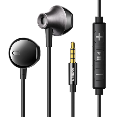 UGREEN 3.5mm Wired Earphones EP106 (Black)