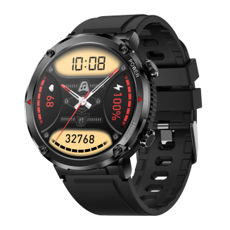 Smartwatch Gravity GT21-1+ Czarny Pasek Silikonowy - 3