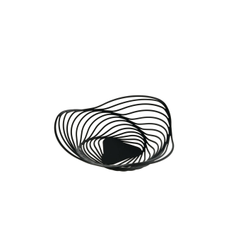 Patera na owoce Alessi Trinity czarna 26 cm - 3