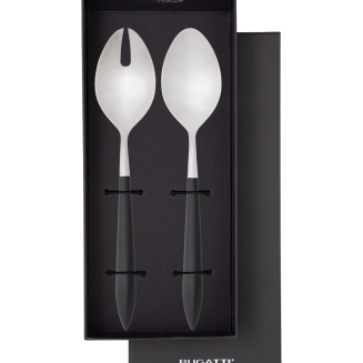 Zestaw łyżek do sałat Casa Bugatti Ares Black Matt - 2