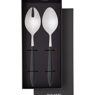 Zestaw łyżek do sałat Casa Bugatti Ares Black Matt - 2
