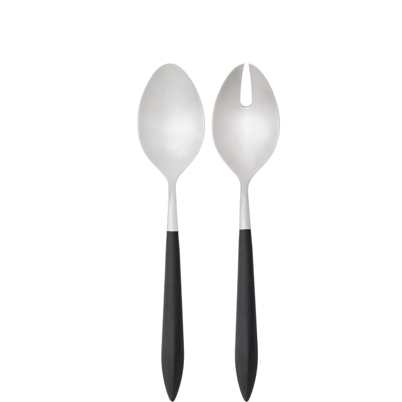 Zestaw łyżek do sałat Casa Bugatti Ares Black Matt