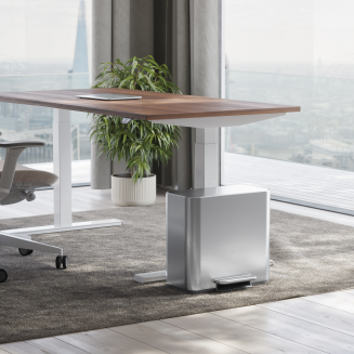 Kosz do segregacji odpadów Simplehuman Mini Recycler 7.5 + 7.5 l stalowy - 6