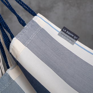 Fotel hamakowy La Siesta Udine Outdoor Sea Salt ze stojakiem - 2