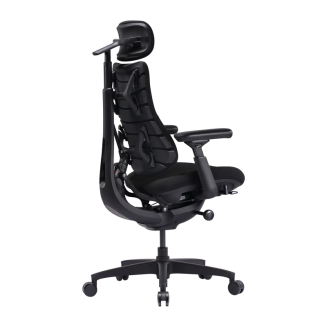 Krzesło ergonomiczne LiberNovo Omni SE 45cm (czarne) - 4