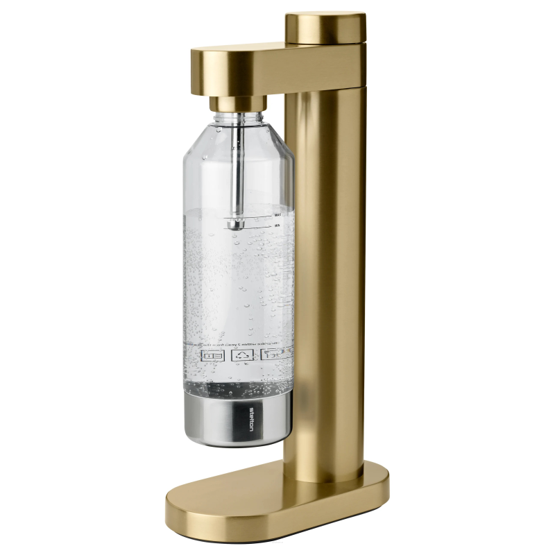 Saturator do wody Stelton Brus Brushed Brass