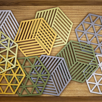 Podkładka pod naczynia Zone Denmark Hexagon Camel 16x14 cm - 2