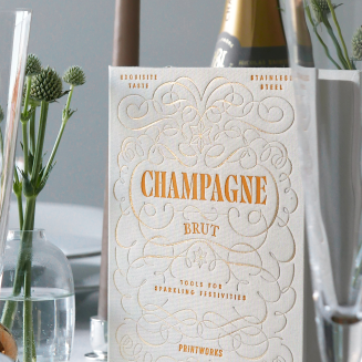 Zestaw prezentowy do szampana | PRINTWORKS - 6