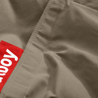 Pufa Fatboy Original Canvas Taupe Grey 180x140 cm - 3