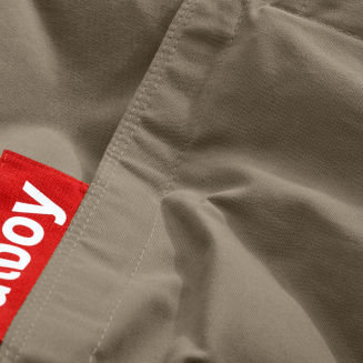 Pufa Fatboy Original Canvas Taupe Grey 180x140 cm - 3