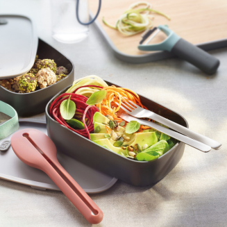 Zestaw sztućców podróżnych BergHOFF różowy - 9