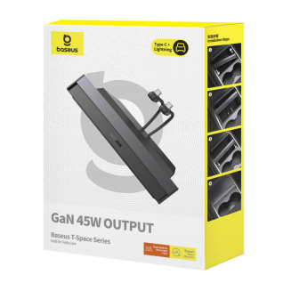 Hub BASEUS T-Space (czarny) - 7