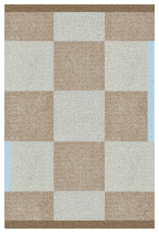 Dywanik Mette Ditmer SQUARE All-Round Camel 55×80 cm