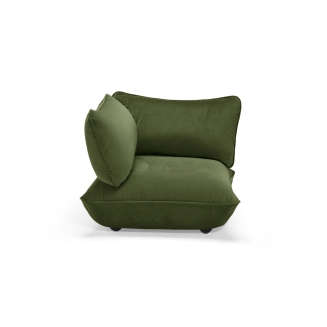 Fotel narożny Fatboy Sumo Corner Seat Velvet Deep Green - 2