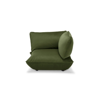 Fotel narożny Fatboy Sumo Corner Seat Velvet Deep Green - 3